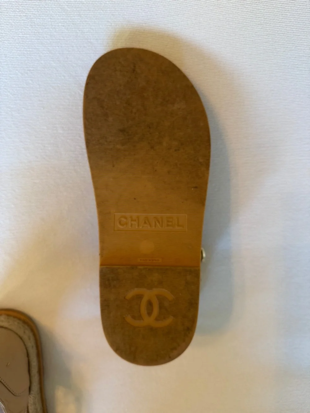 CHANEL Beige Strappy Espadrille Fisherman Sandals - Picture 6 of 14